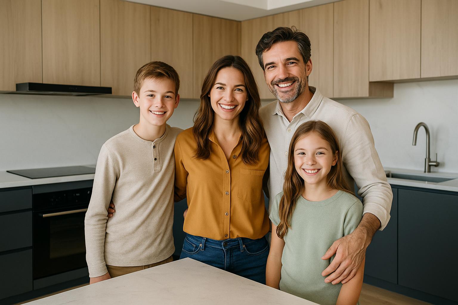 Modern Kitchen Family